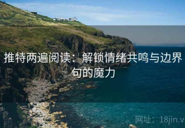 推特两遍阅读：解锁情绪共鸣与边界句的魔力
