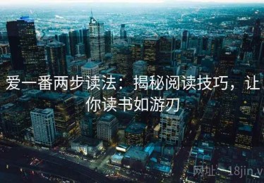 爱一番两步读法：揭秘阅读技巧，让你读书如游刃