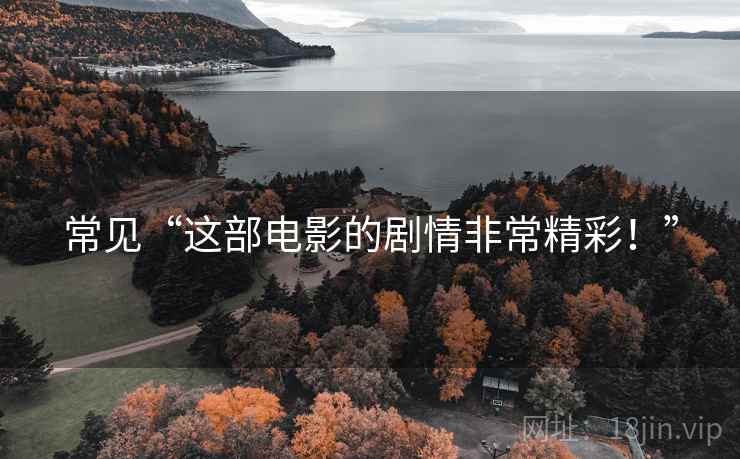 常见“这部电影的剧情非常精彩！”